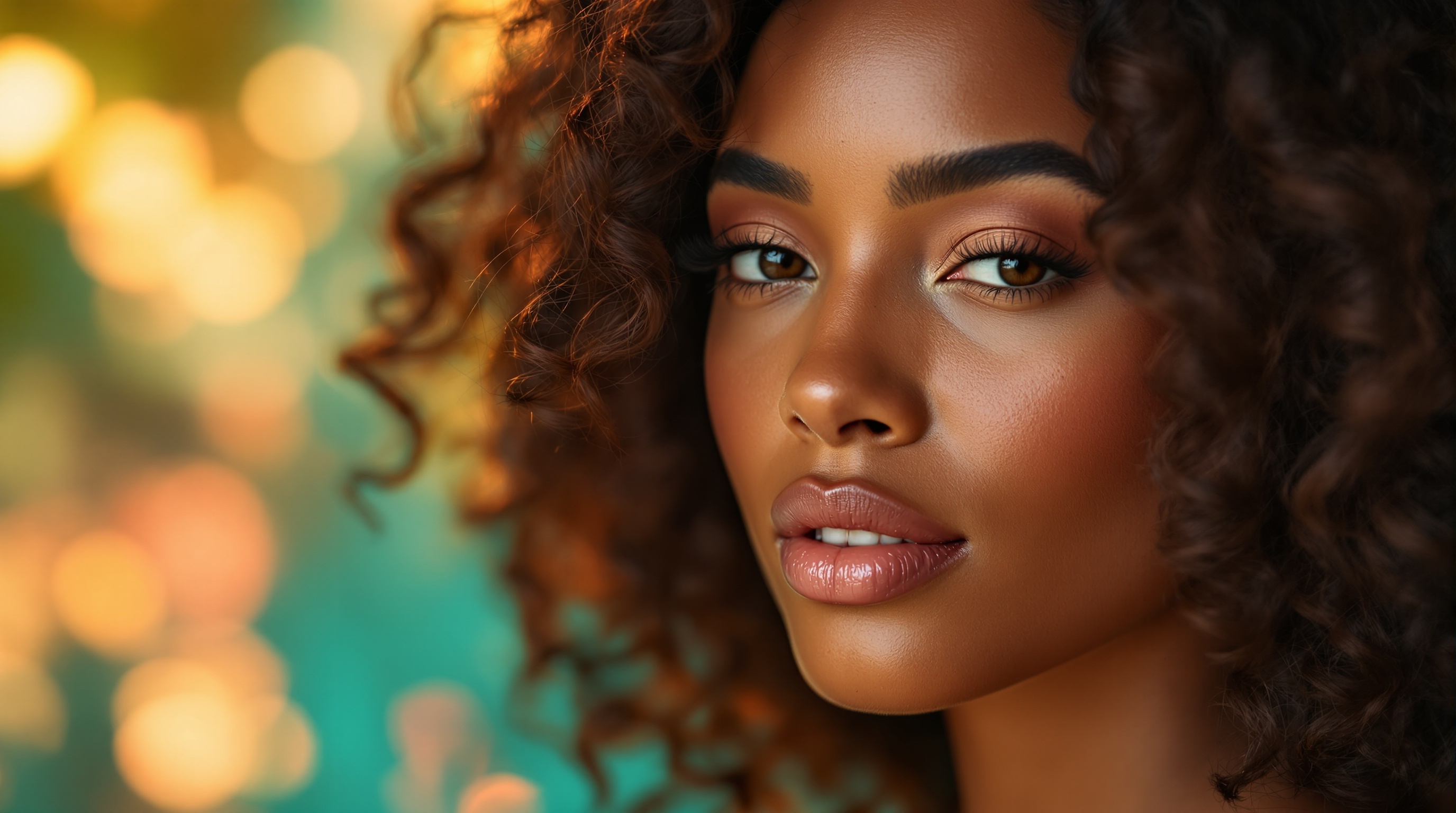 Beautiful defined curls